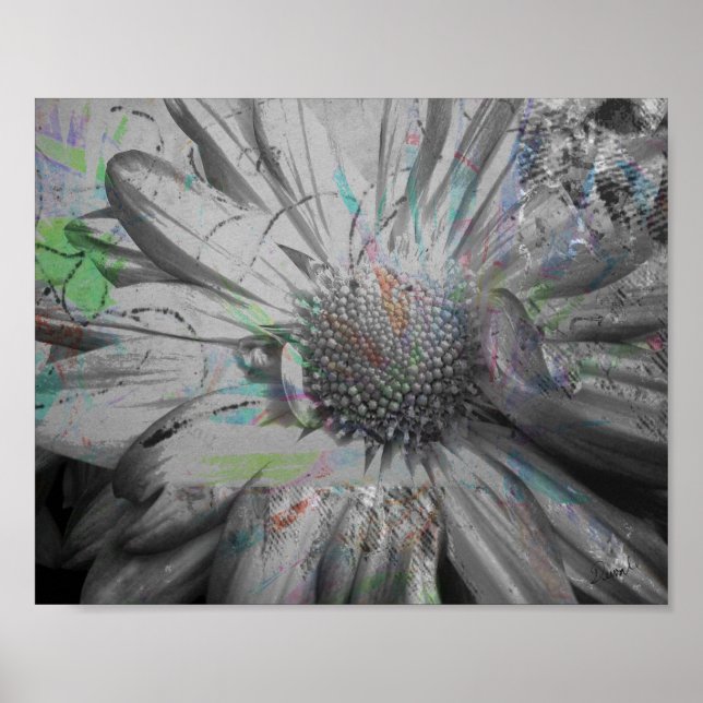 "Your Daily Flower" 8 x 10 poster or download (Frente)