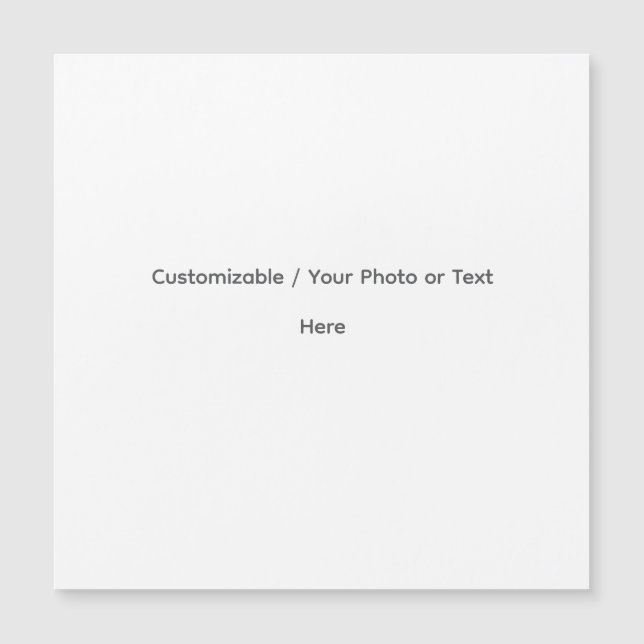 Your Photo or Text Here (Customizable Design) (Frente)