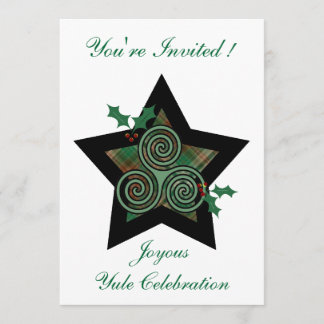 Yule - Convite Joyous Yule