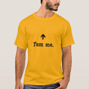 Yum mim o t-shirt dos homens da seta das citaçõe