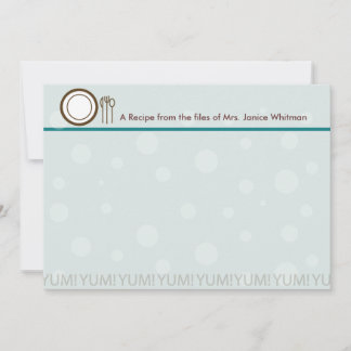 Yum! Placa de recebimento