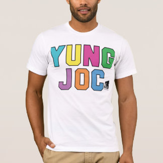Yung Joc colore o t-shirt do logotipo
