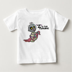 "Z" é para o T-Shirt da Criança Zombie (meninas)