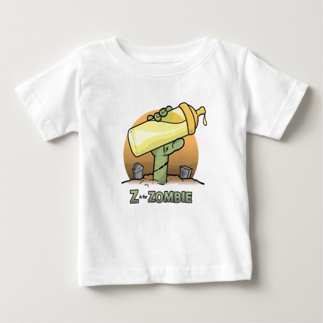 "Z" é para o t-shirt infantil da "garrafa" do (Frente)