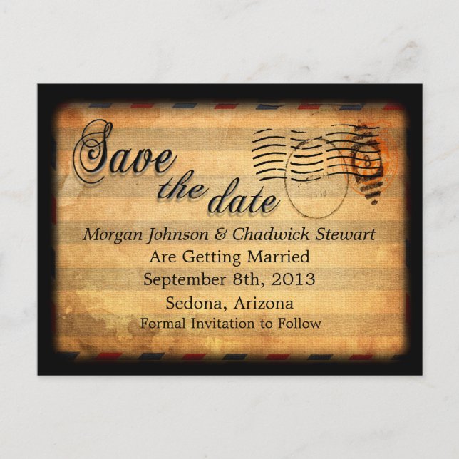 Zachée Salve os Cartões de Data (Frente)