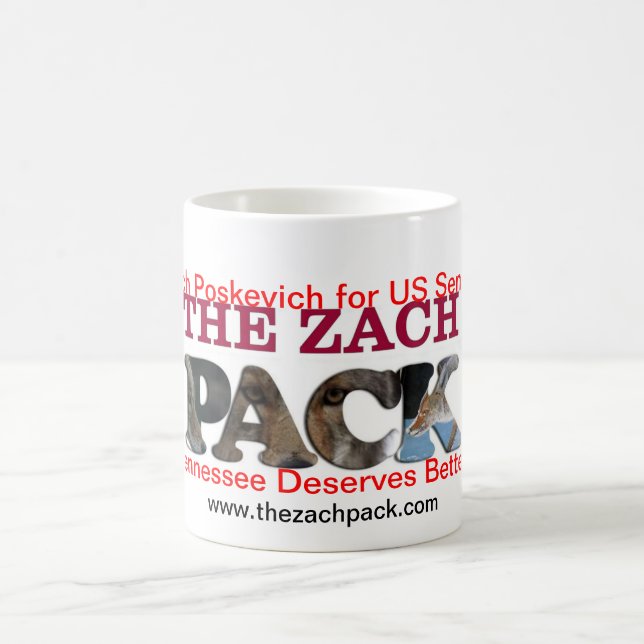 ZachPack caneca de café de 11 onças (Centro)