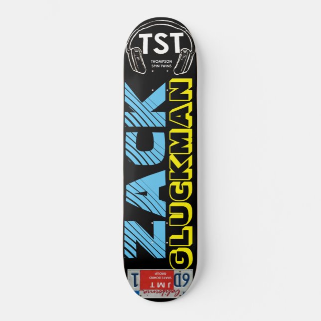 ZACK GLUCKMAN Skateboard (Frente)