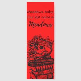 Zade Meadows Dark Romance Bookmark