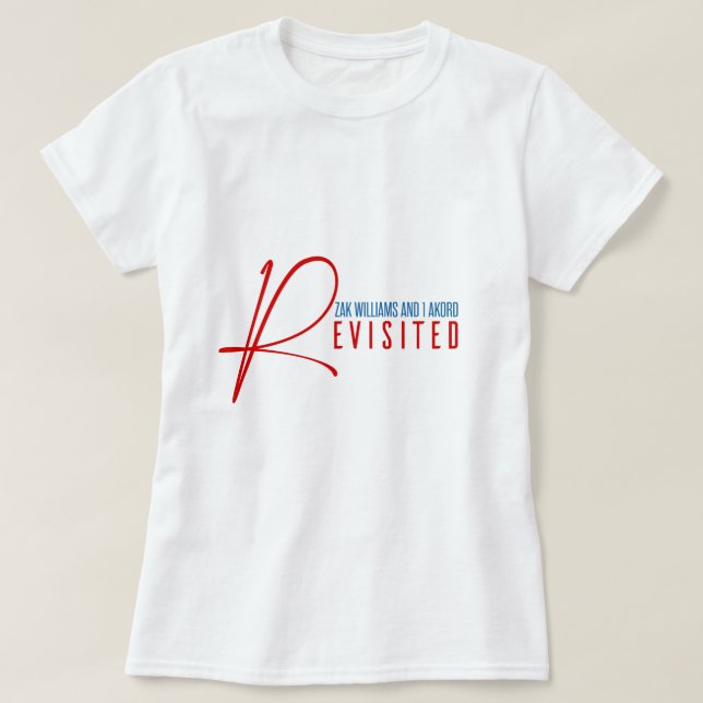 Zak Williams & 1/Akord T-shirt revisitada (Frente do Design)