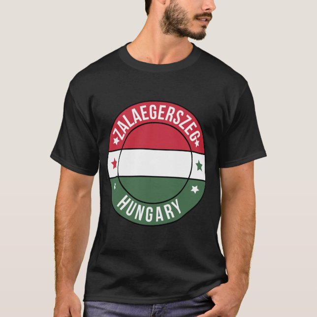 Zalaegerszeg, Hungary City T-Shirt (Frente)