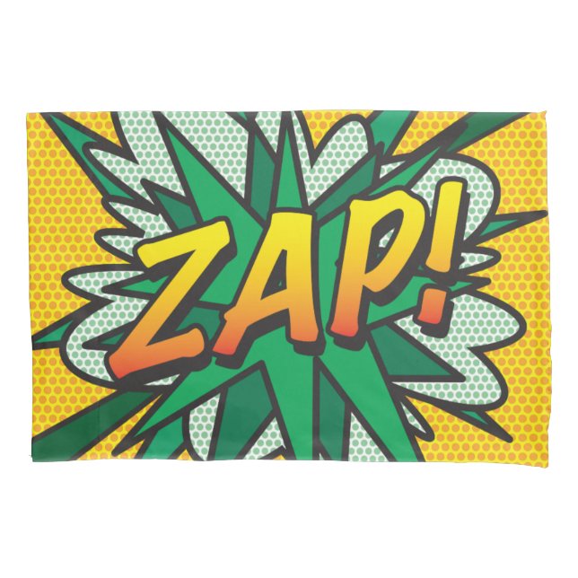 ZAP KAPOW Retro-banda desenhada Pop (Frente)