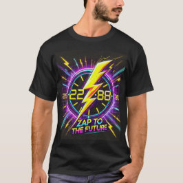 Zap para o Futuro Tradicional Sci-Fi T-Shirt - Luz