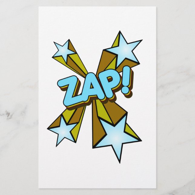 Zap, Zing, Pow! (Frente)