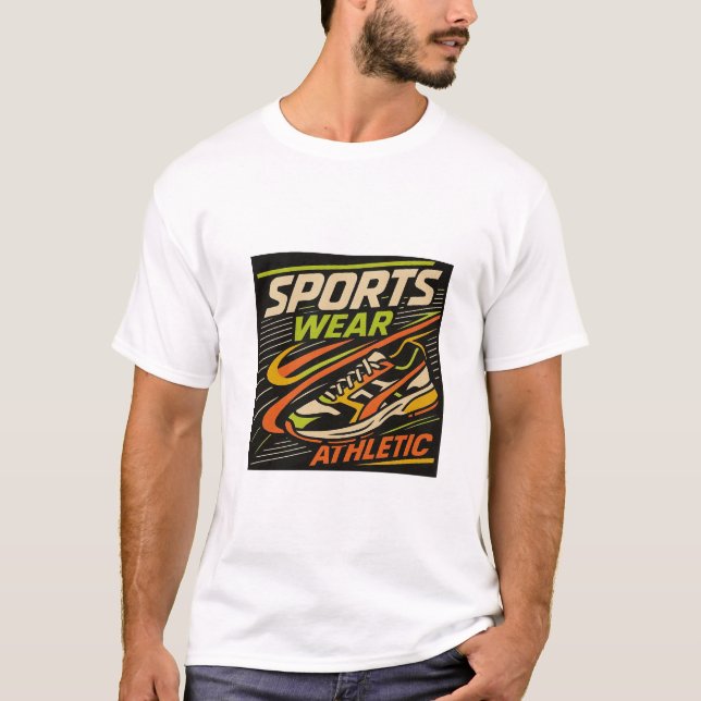 Zapatillas Retro Estilo Deportivo - Camiseta con D (Frente)