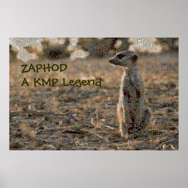 Zaphod - Uma lenda do KMP - Poster (Frente)