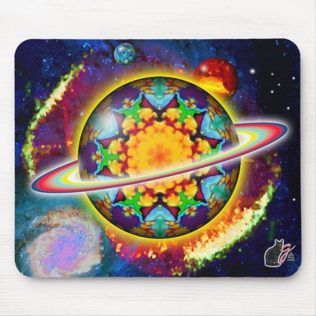 Zargon Orbz Kaleid Mouse Pad (Frente)
