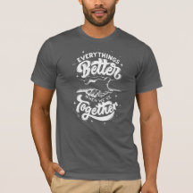 Zazzle, melhor e juntos, T-Shirt