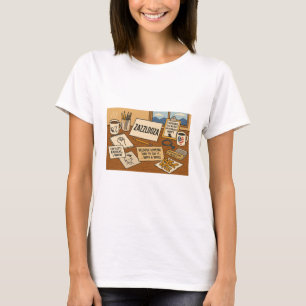 Zazzlooza T-Shirt para Mulheres