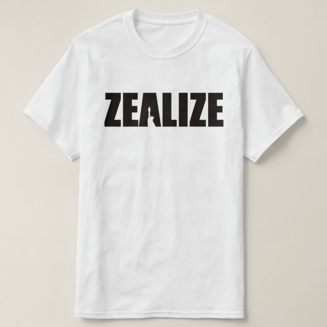 ZEALIZE Original T-shirts New York (Frente do Design)