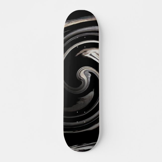 Zebara Swirl Skateboard (Frente)