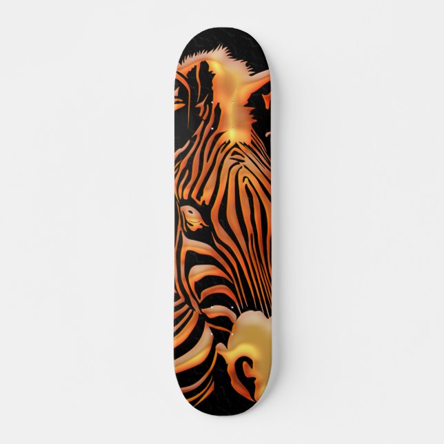 Zebra 1 skateboard (Frente)
