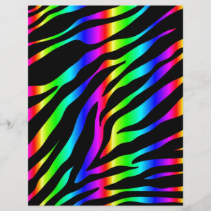 zebra arco-íris