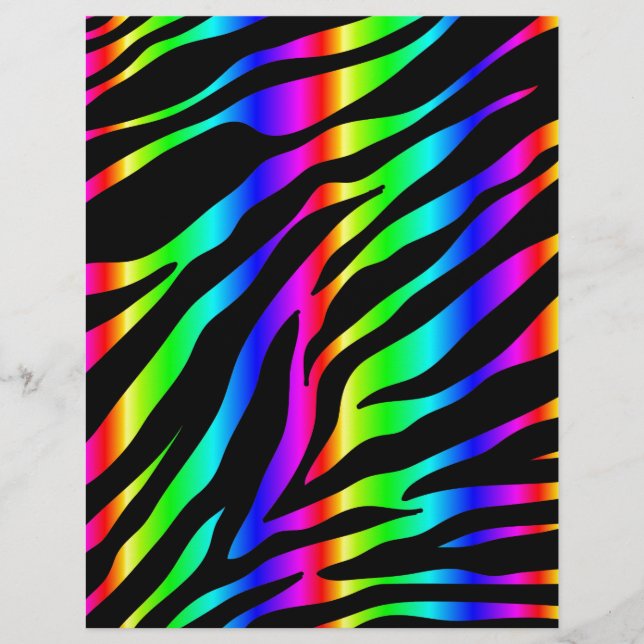 zebra arco-íris (Frente)