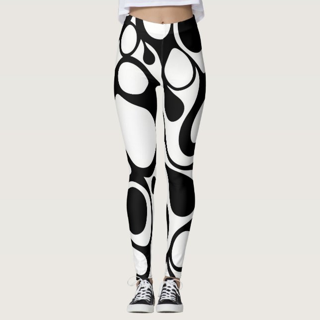 Zebra gone wrong Leggings (Frente)