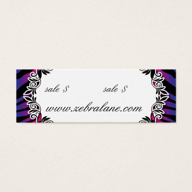 Zebra Jewelry Hang Fashion (Frente)