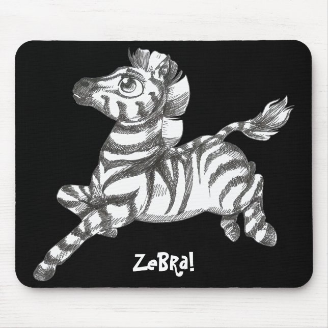 Zebra Mousepad (Frente)