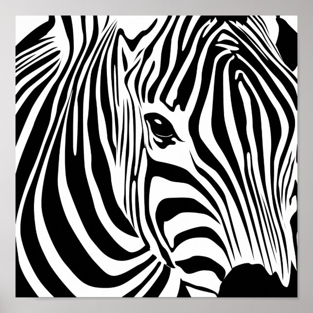 Zebra Poster (Frente)