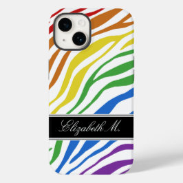Zebra Print Mix Rainbow