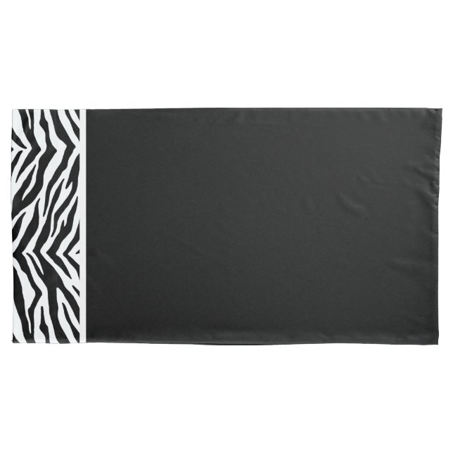 Zebra Print Pillowcase (Frente)