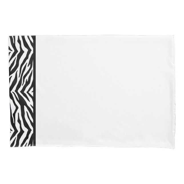 Zebra Print Pillowcase (Frente)