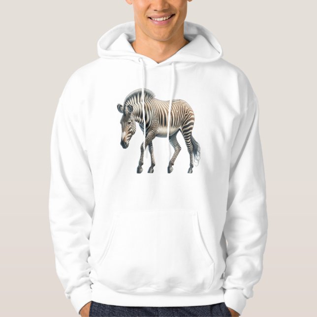 Zebra Pullover Hoodie (Frente)