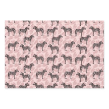 Zebra rosa estética pré-desidratada