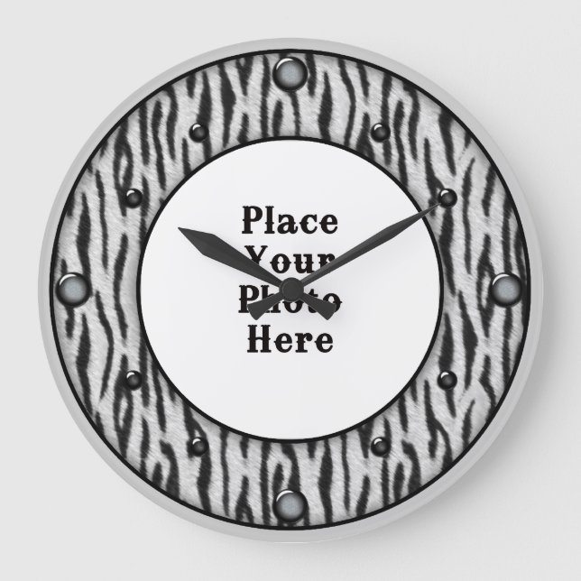 Zebra, Seu Relógio Fotográfico (Frente)