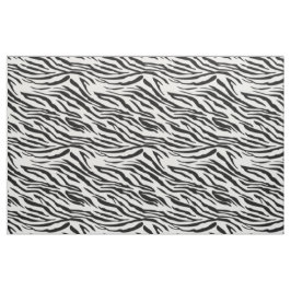 Zebra Stripe Tecido preto e branco