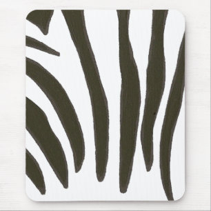 Zebra Stripes, mousepads de arte da vida selvagem