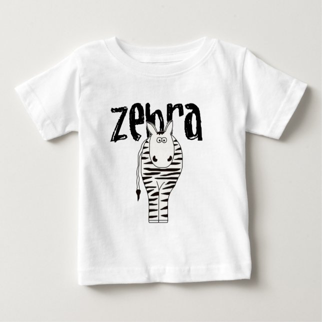 Zebra T-shirts e presentes (Frente)