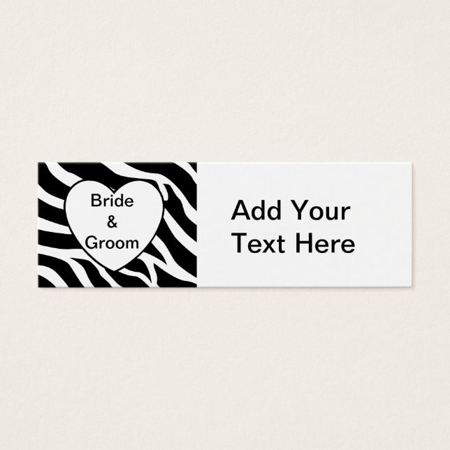 Zebra Wedding (Frente)