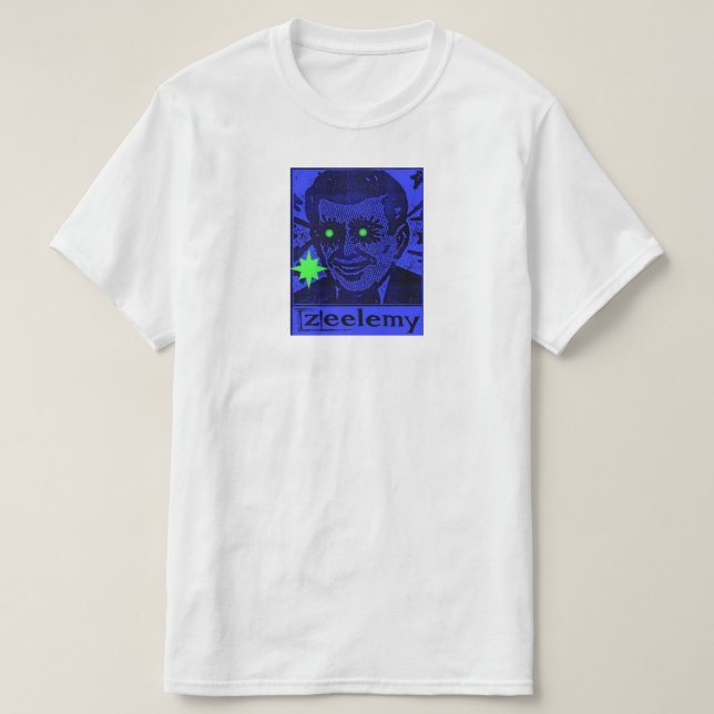 zeelemy - Blue Man T-Shirt (Frente do Design)