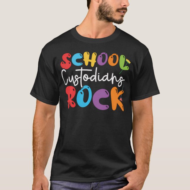 Zeladores de Escola São Incríveis Camiseta Diverti (Frente)