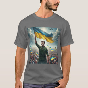 Zelenskyy Ucrânia Rally T-Shirt
