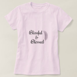 Zen Angel Feather - T-shirt rosa positiva energéti