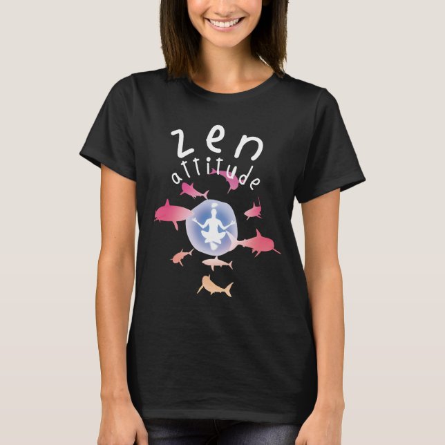 Zen Attitude T-Shirt (Frente)