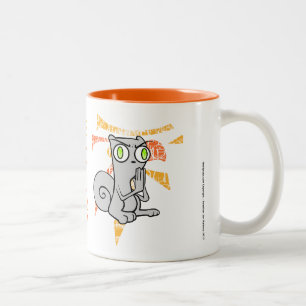 Zen da caneca espumosa da raiva