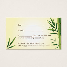 Zen Massage ı Cartão para presente