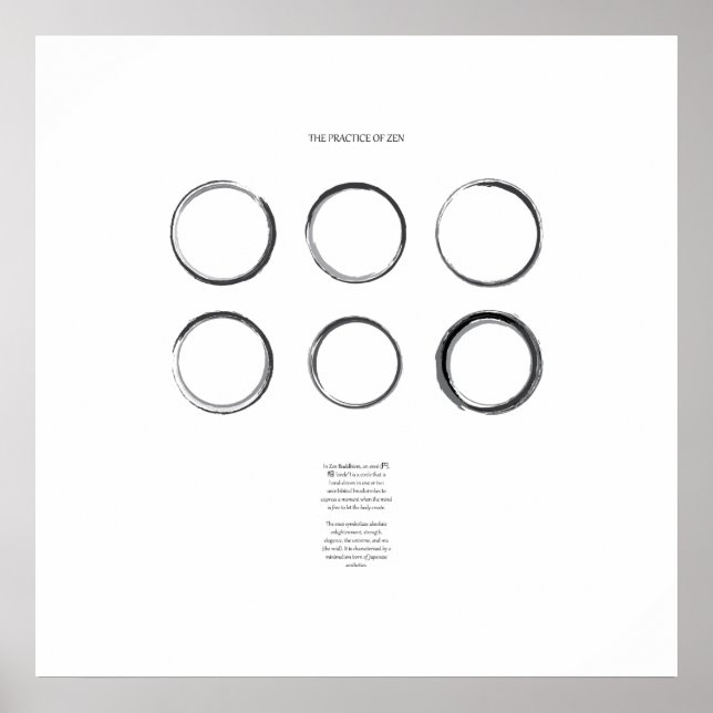 Zen Moment No.10 Poster (Frente)