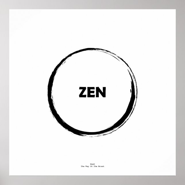 Zen Moment No.7 Poster (Frente)